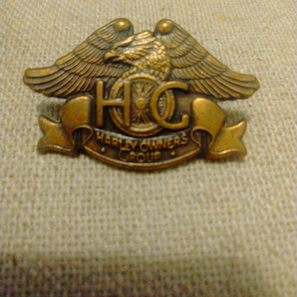 Harley Davidson Owners Lapel